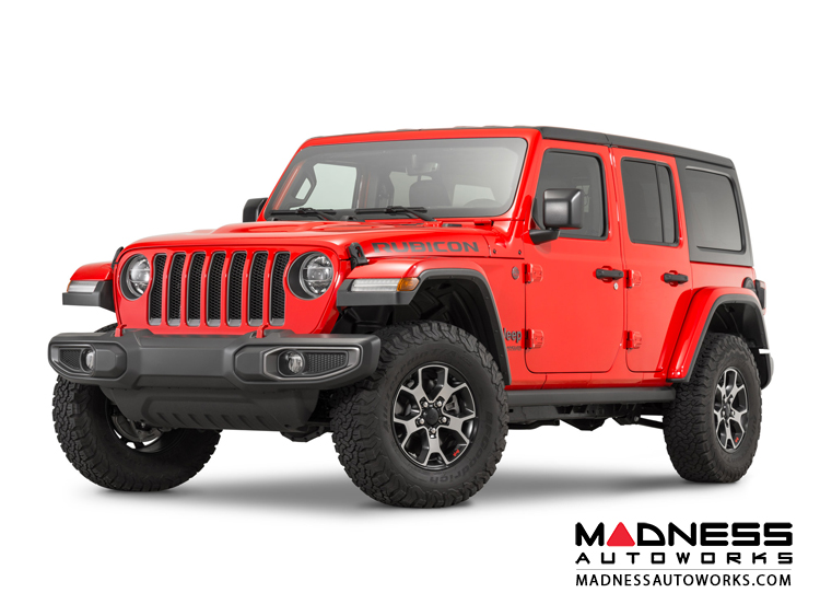 Jeep Wrangler JL Performance High Top Fender Flares Set - Paintable - 4 Door